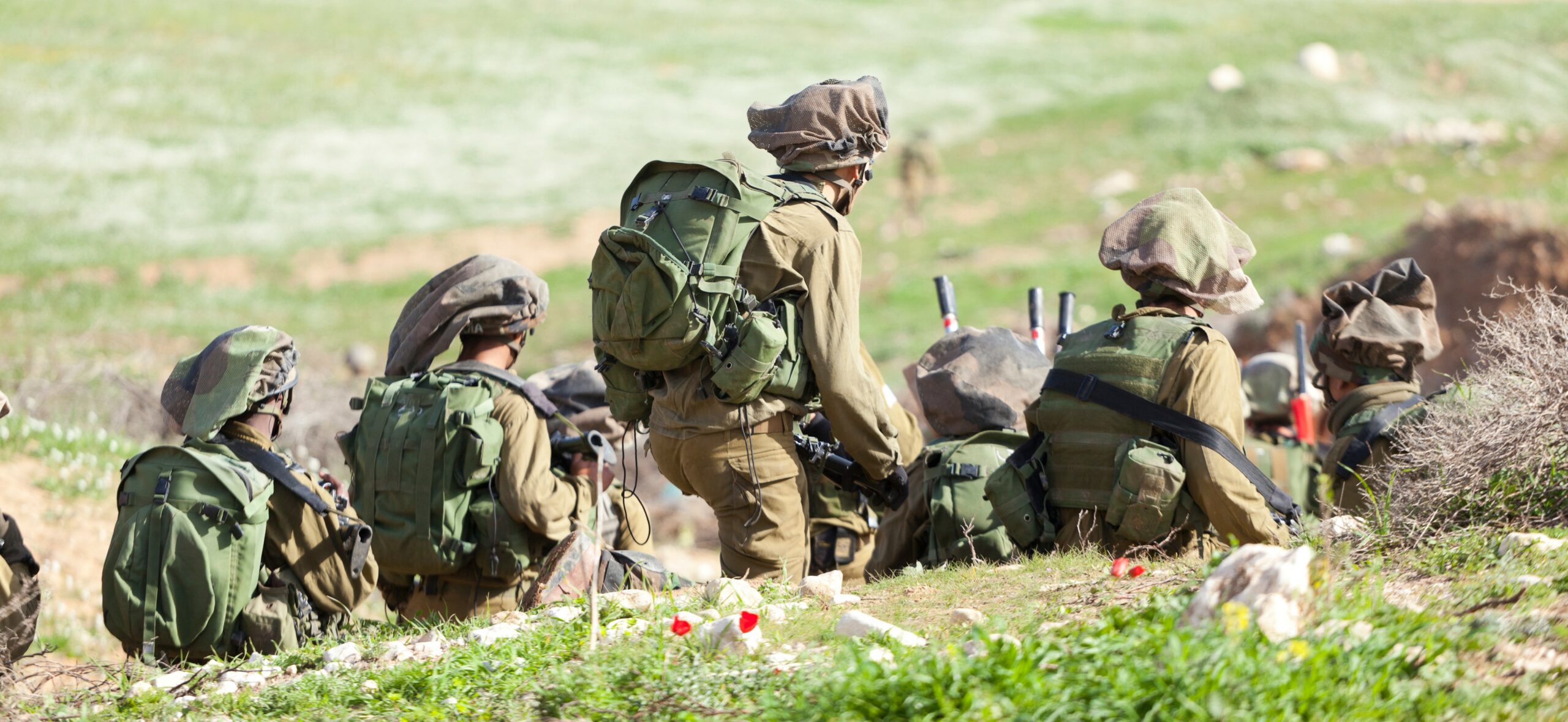 Israeli soldier training